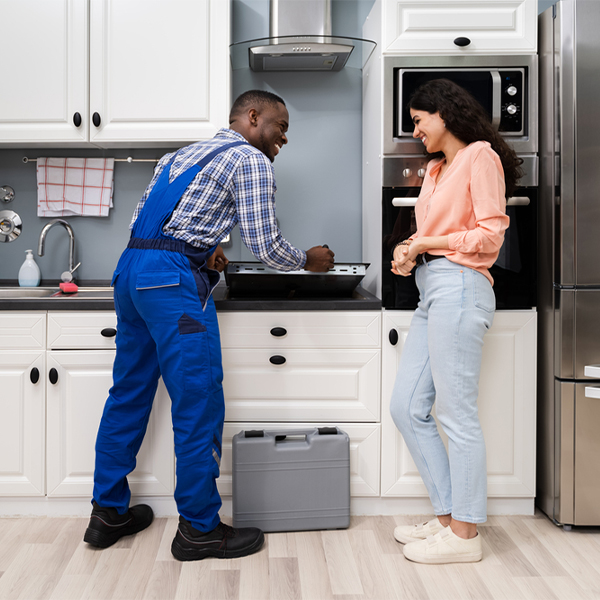 can you provide an estimate for cooktop repair before beginning any work in Raynham